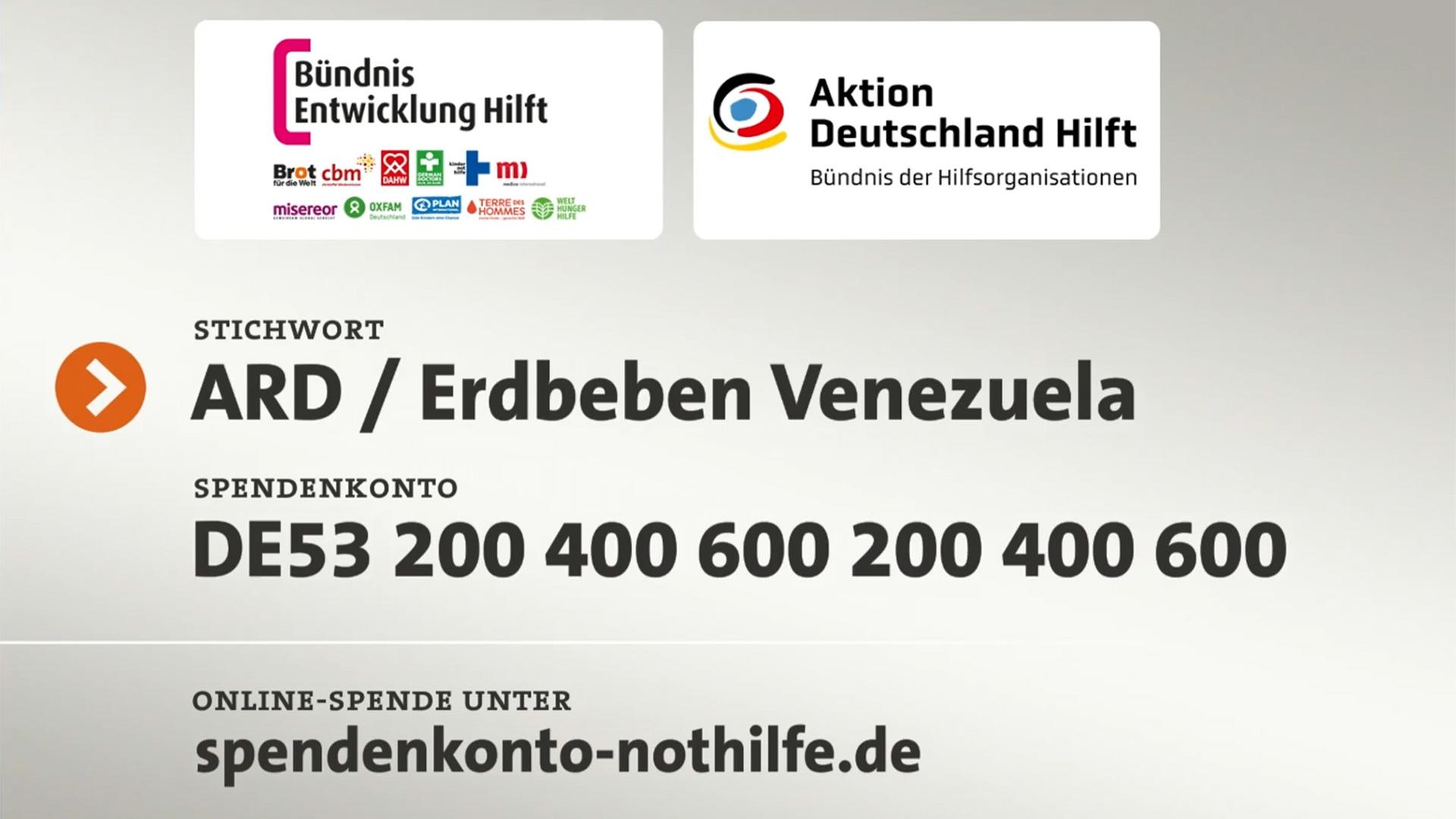 Spenden: Hilfe für die Menschen in Venezuela