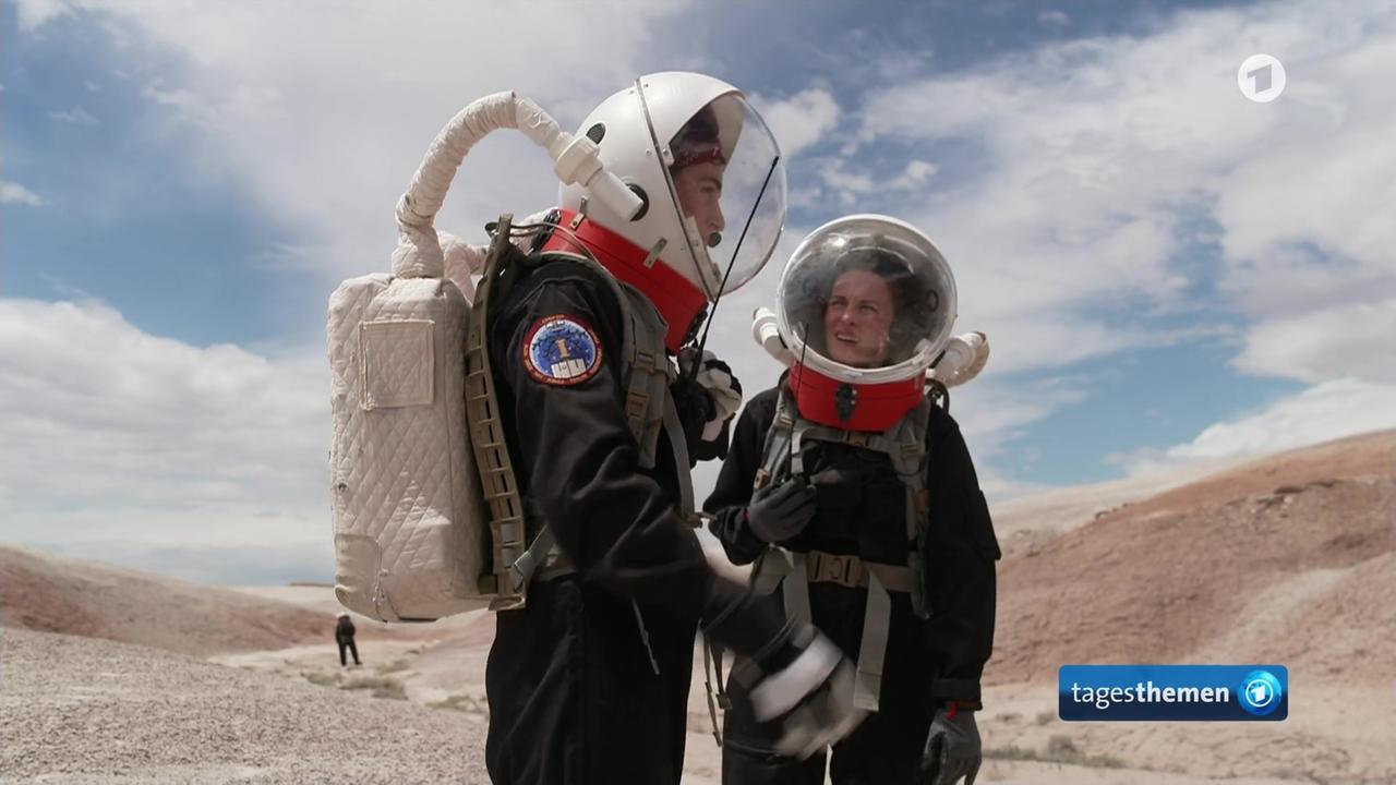 Training für die Mars-Mission