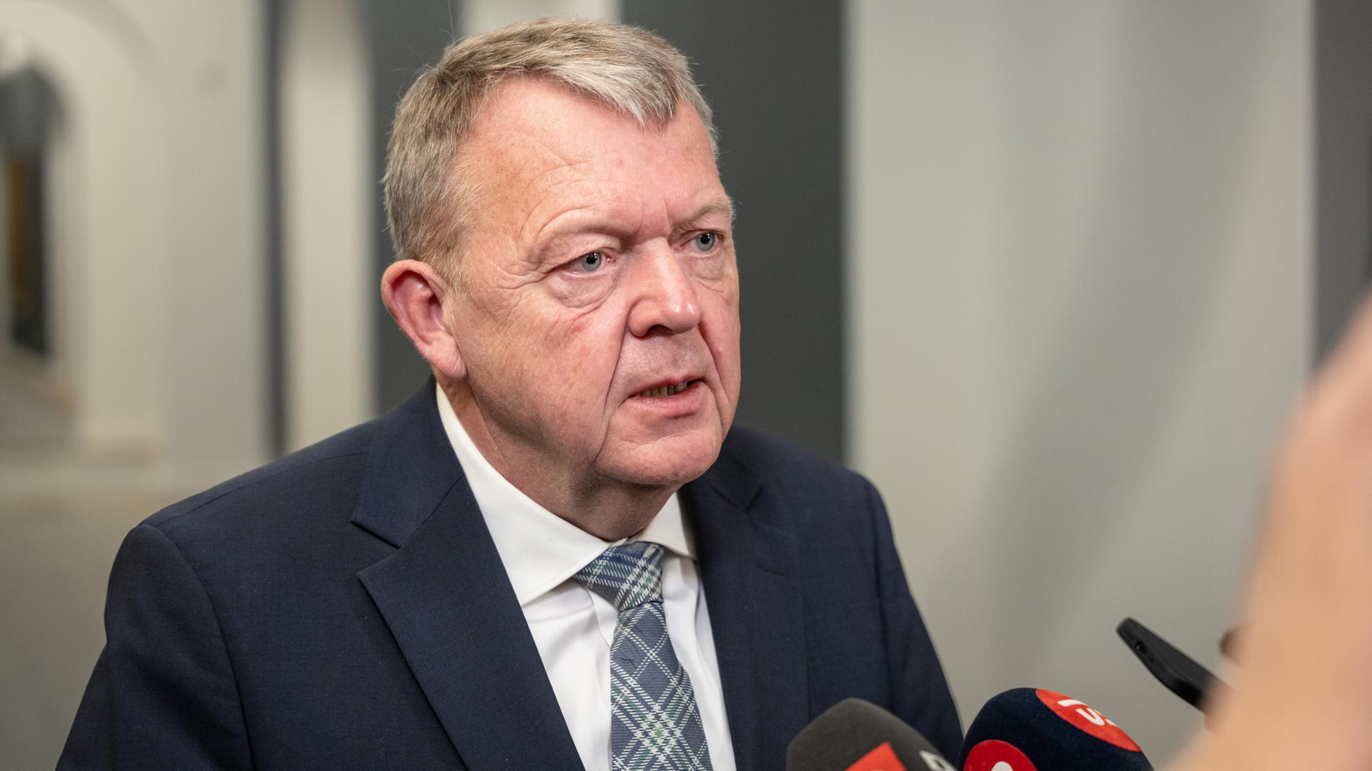 Lars Løkke Rasmussen (Foto vom 14. März 2025) | EPA