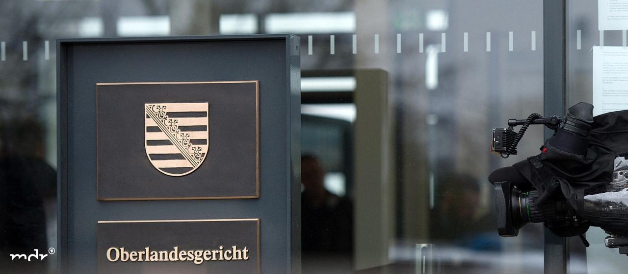 Gerichtsgebäude des Oberlandesgerichts (OLG) in Dresden.
