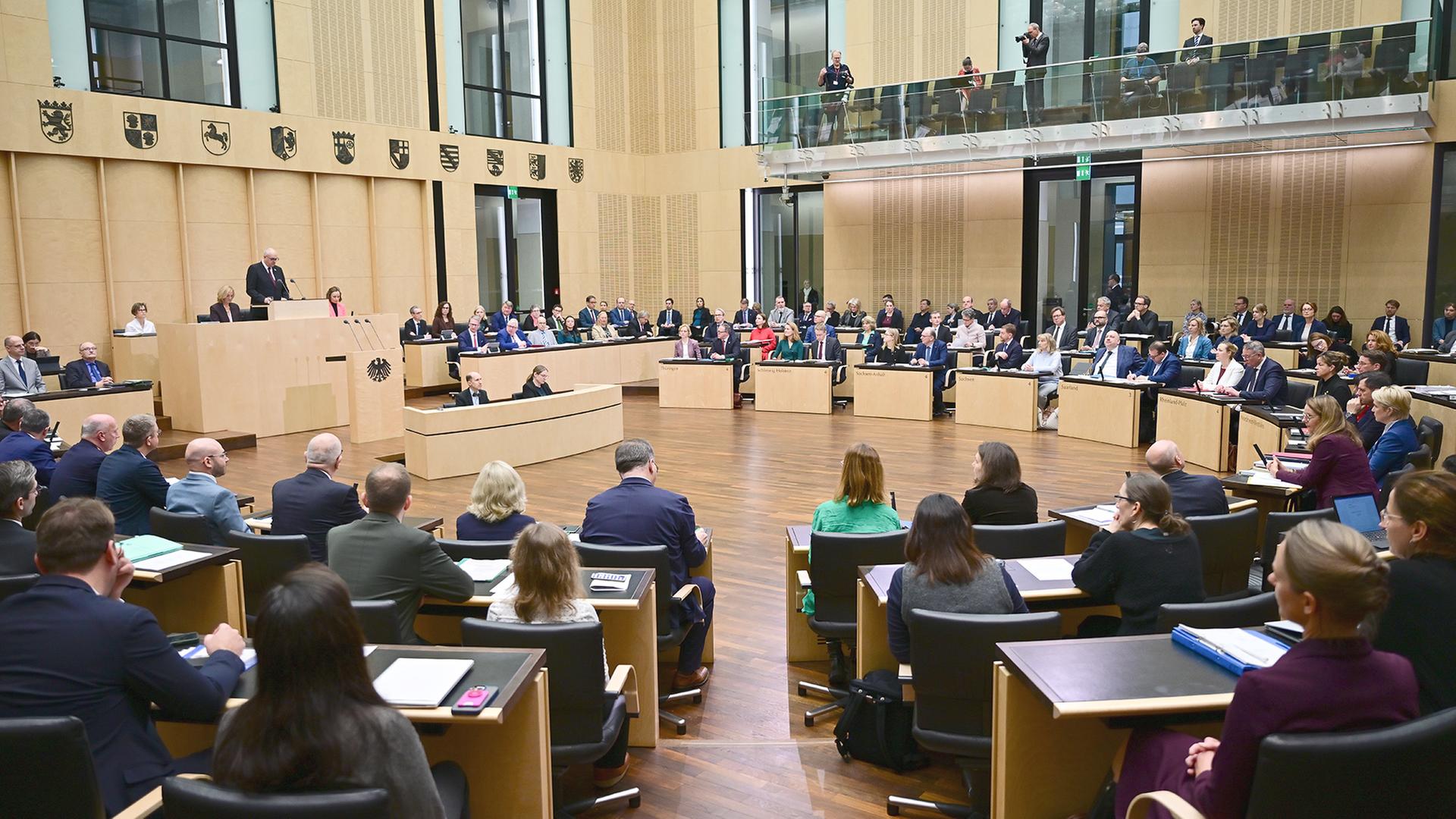 Plenarsaal des Bundesrates | dpa