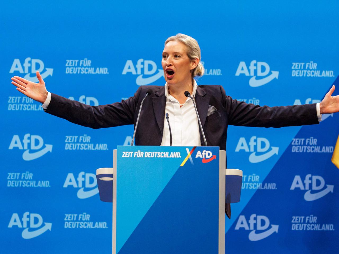 "Gab eine wirklich emotionale Debatte", Gabor Halasz, ARD Berlin, zzt.  Riesa, zum beschlossenen AfD-Wahlprogramm