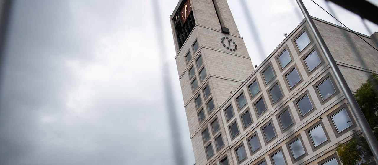 Das Rathaus in Stuttgart.