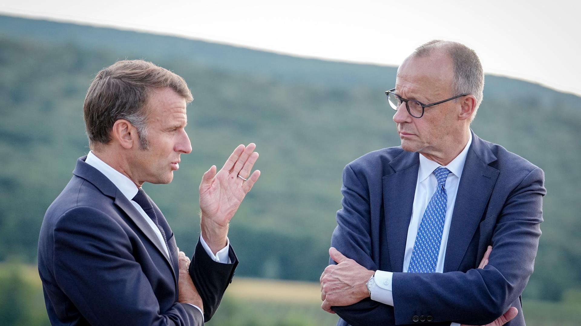 Merz und Macron - die Flitterwochen sind vorbei