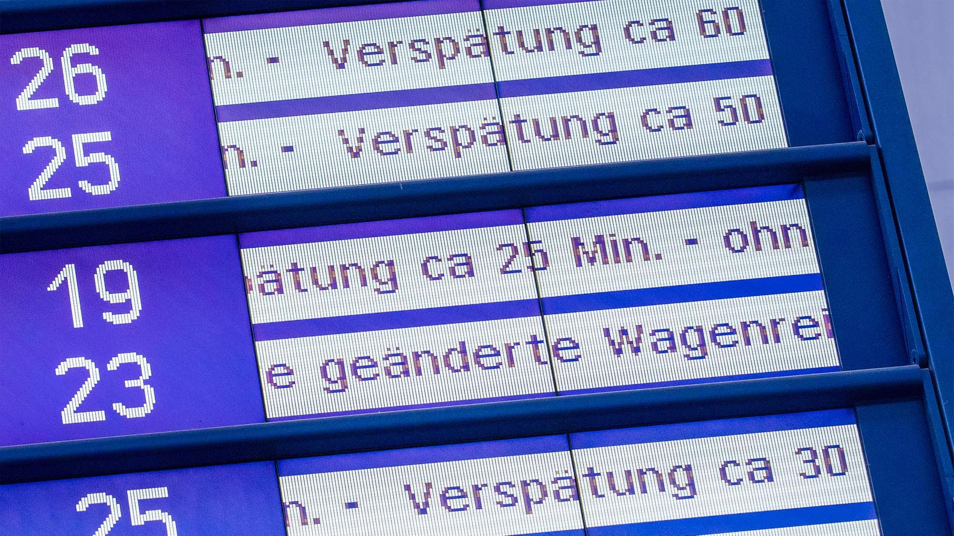 Pünktlichkeit bei der Deutschen Bahn auf neuem Tiefpunkt
