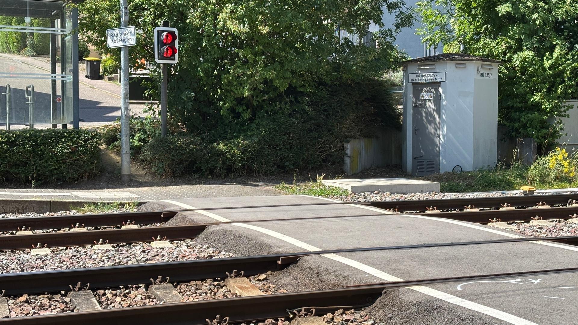 ラインガルテン踏切の安全対策を検討：母親が子どもをかばい列車事故
