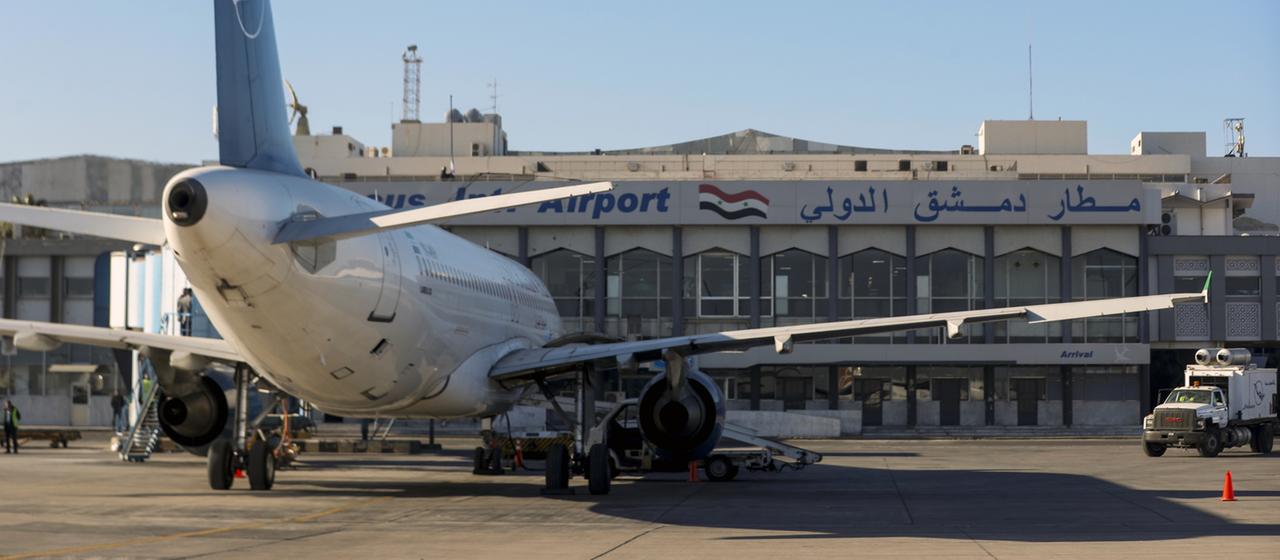 Der Flughafen von Damaskus (Archiv)