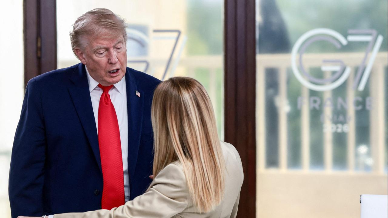 Meloni bezeichnet Trump-Äußerung als “völlig frei erfunden” Meloni bezeichnet Trump-Äußerung als “völlig frei erfunden”