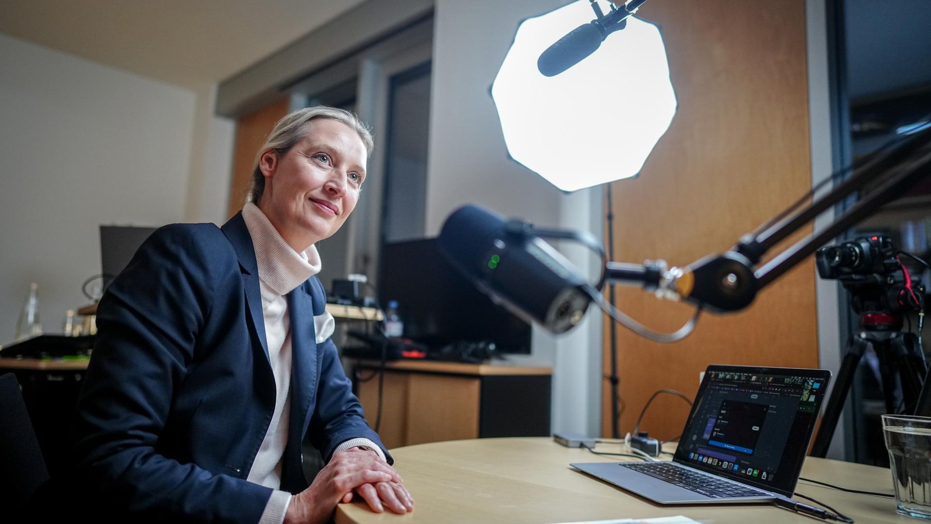 "Inhaltlich sehr, sehr schwach", P. Siggelkow, ARD-Faktenfinder, über das Gespräch zwischen AfD-Chefin Weidel und Musk