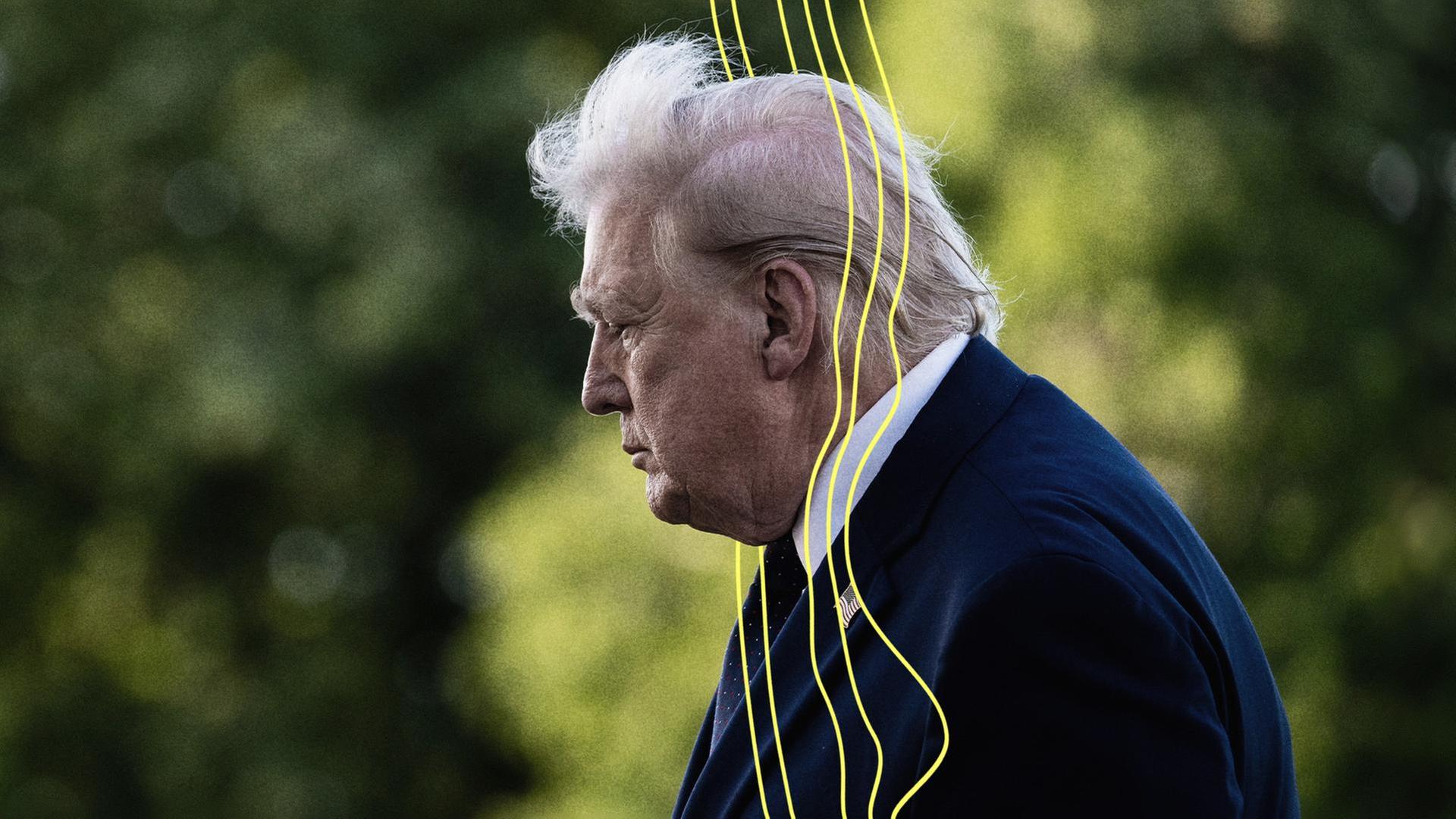 US-Pr�sident Donald Trump w�hrend des G7 Gipfels | picture alliance / SIPA | Jeanne Accorsini