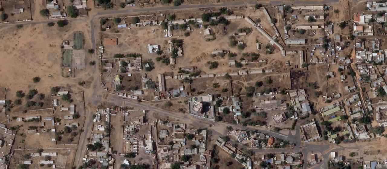 Satellitenaufnahme von Al-Faschir | AP Satellitenaufnahme von Al-Faschir
