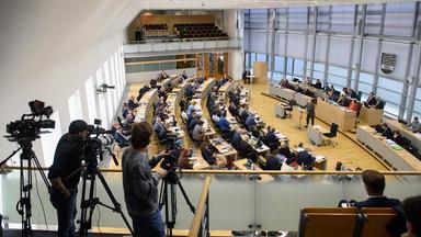 Sitzung im Landtag von Sachsen-Anhalt in Magdeburg.