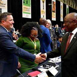 Cyril Ramaphosa und John Steenhuisen
