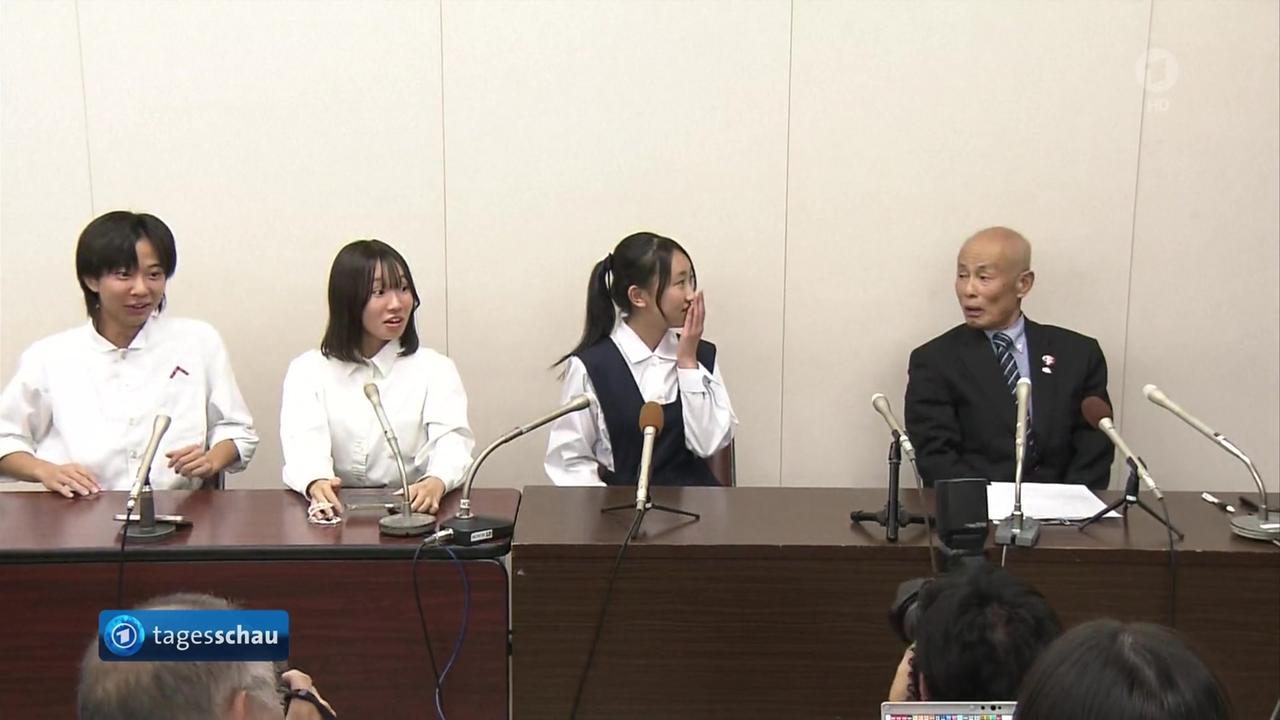 Friedensnobelpreis für Anti-Atomwaffen-Organisation Nihon Hidankyo aus Japan | tagesschau.de