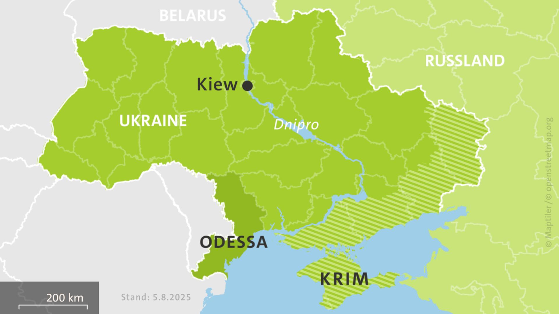 Ukraine-Liveblog: ++ Russland greift ukrainische Gasanlage an ++