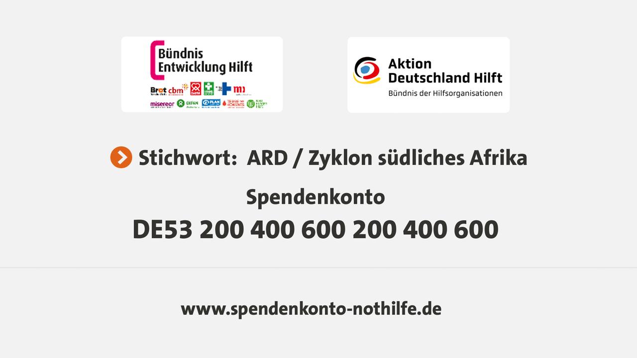 Spenden: Hilfe für die Menschen im südlichen Afrika