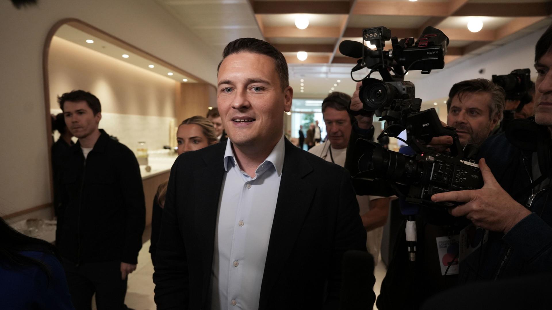 Wes Streeting. | Jeff Moore/PA via AP