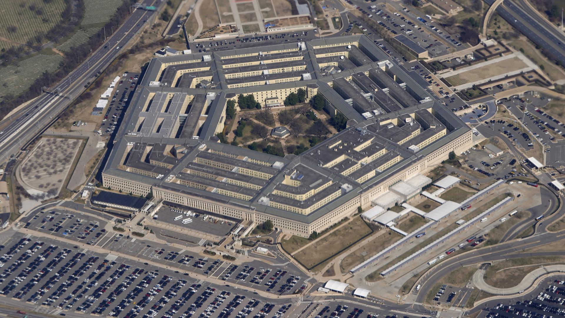 Luftaufnahme des US-Verteidigungsministeriums | AP