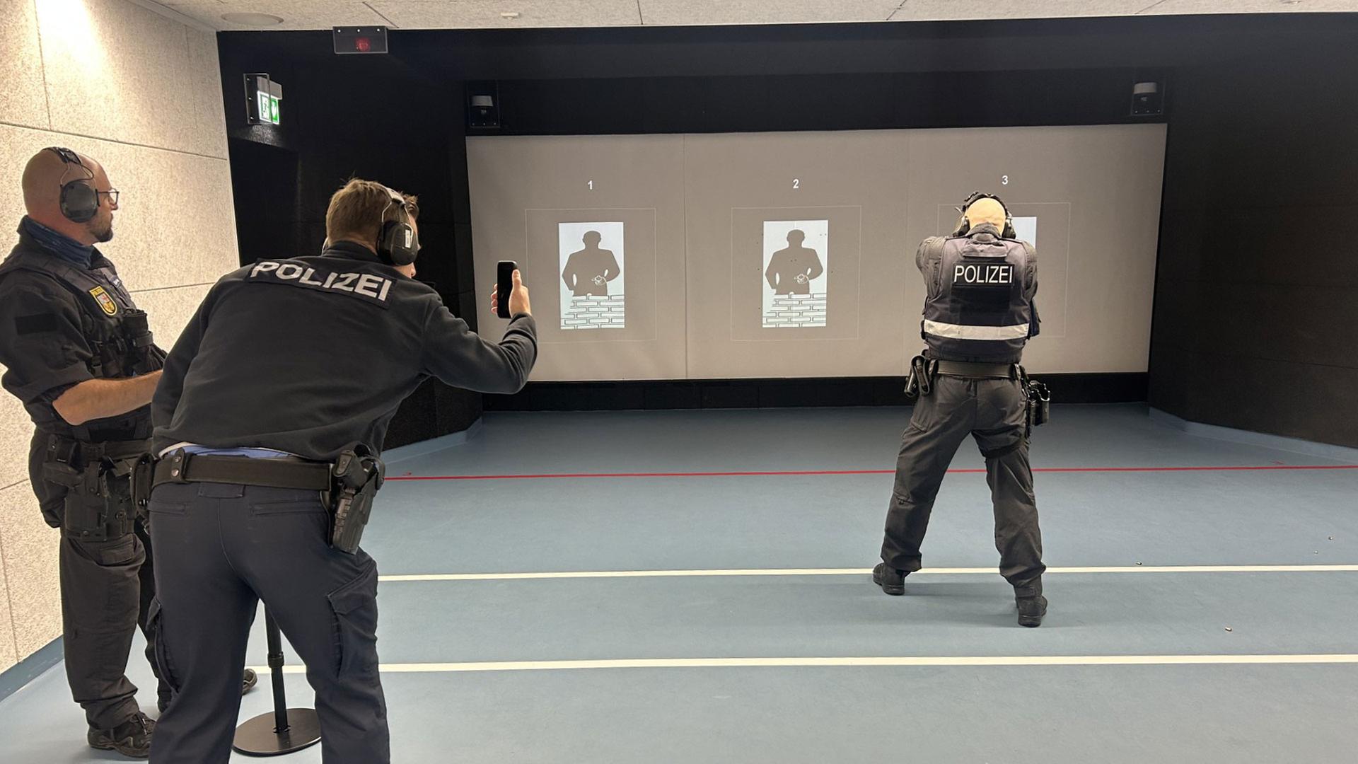 Schießanlage der saarländischen Polizei in Merzig wiedereröffnet