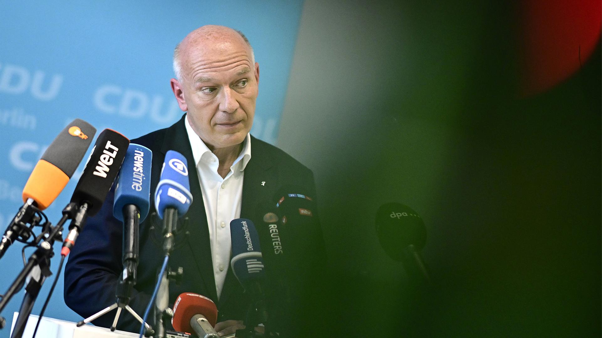Berlins Regierender Bürgermeister Wegner tritt bei Wahl nicht mehr an