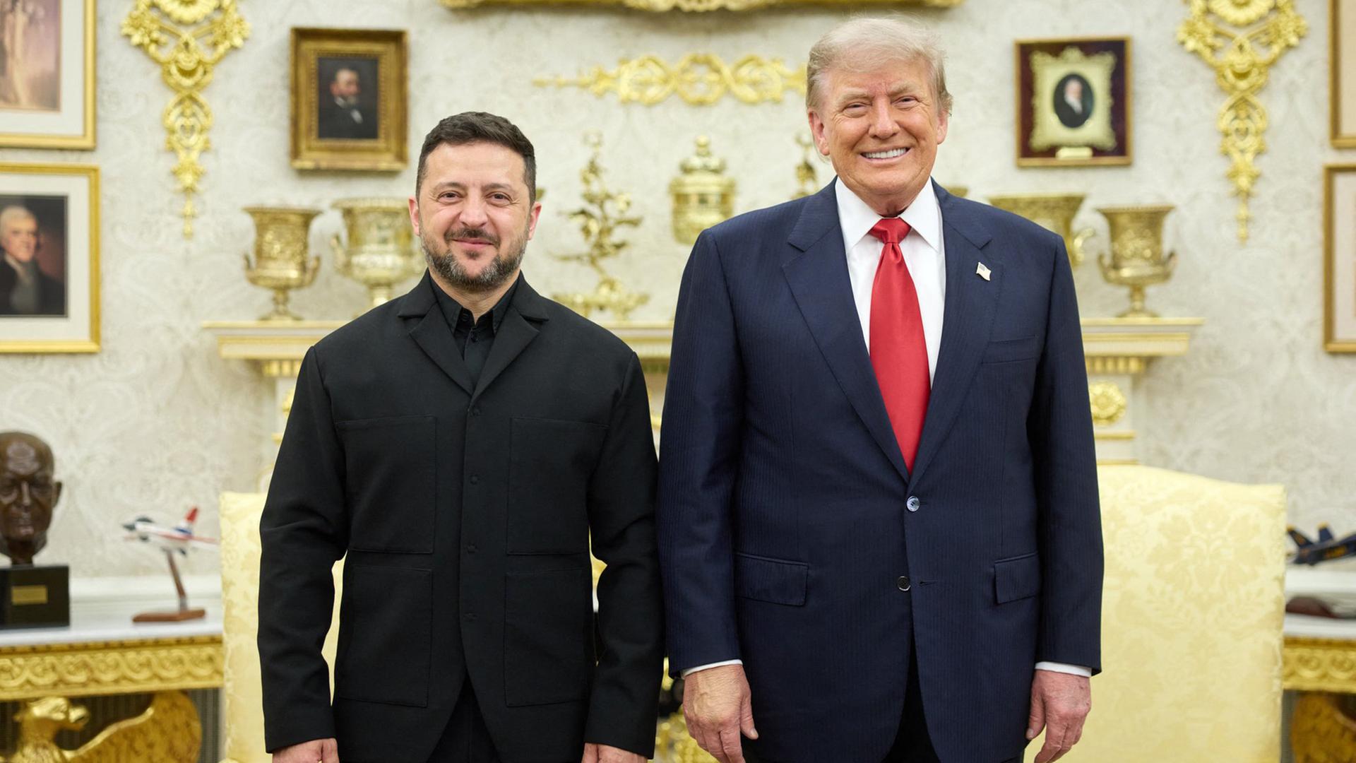 Wolodymyr Selenskyj und Donald Trump | AFP
