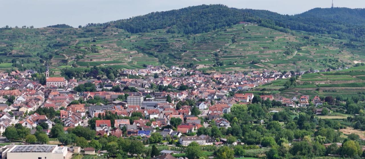 Die Gemeinde Ihringen in Baden-Württemberg