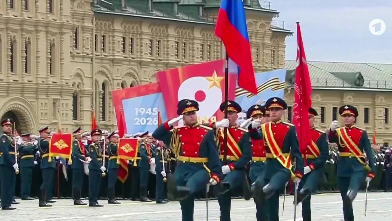 Militärparade in Moskau
