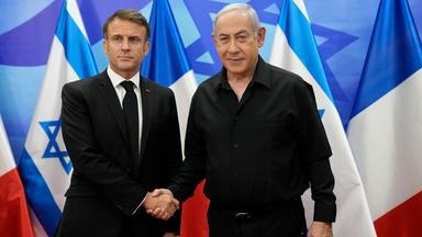 Emmanuel Macron und Benjamin Netanyahu