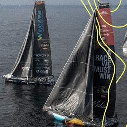 Boote der 10. Ausgabe des Vendée Globe.