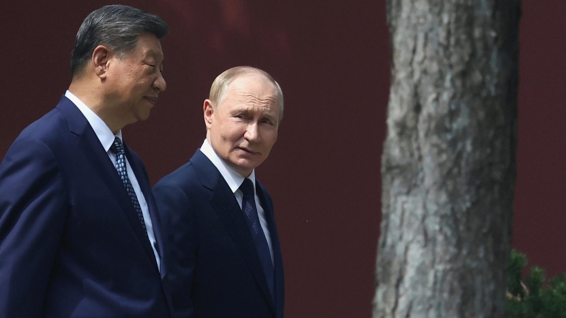 Xi Jinping und Wladimir Putin | AP