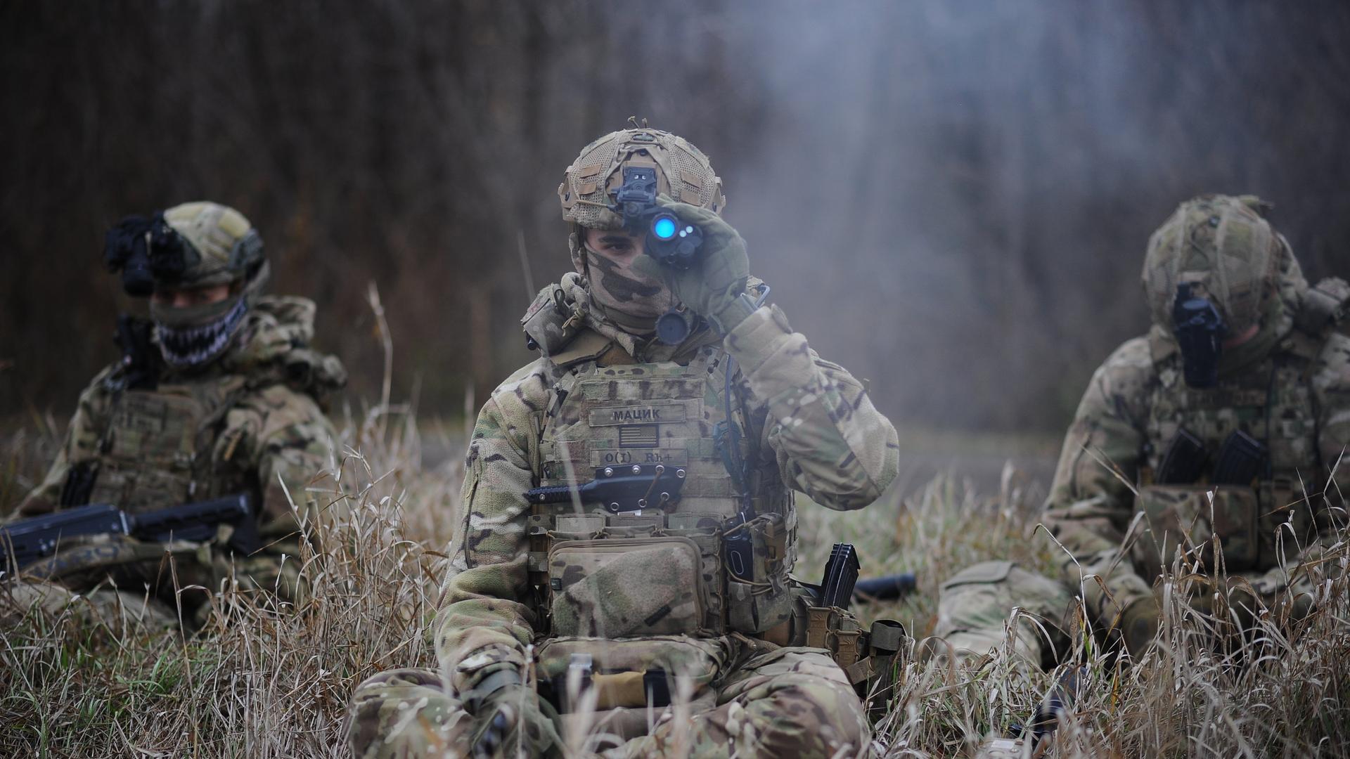 Ukrainische Soldaten. | AP