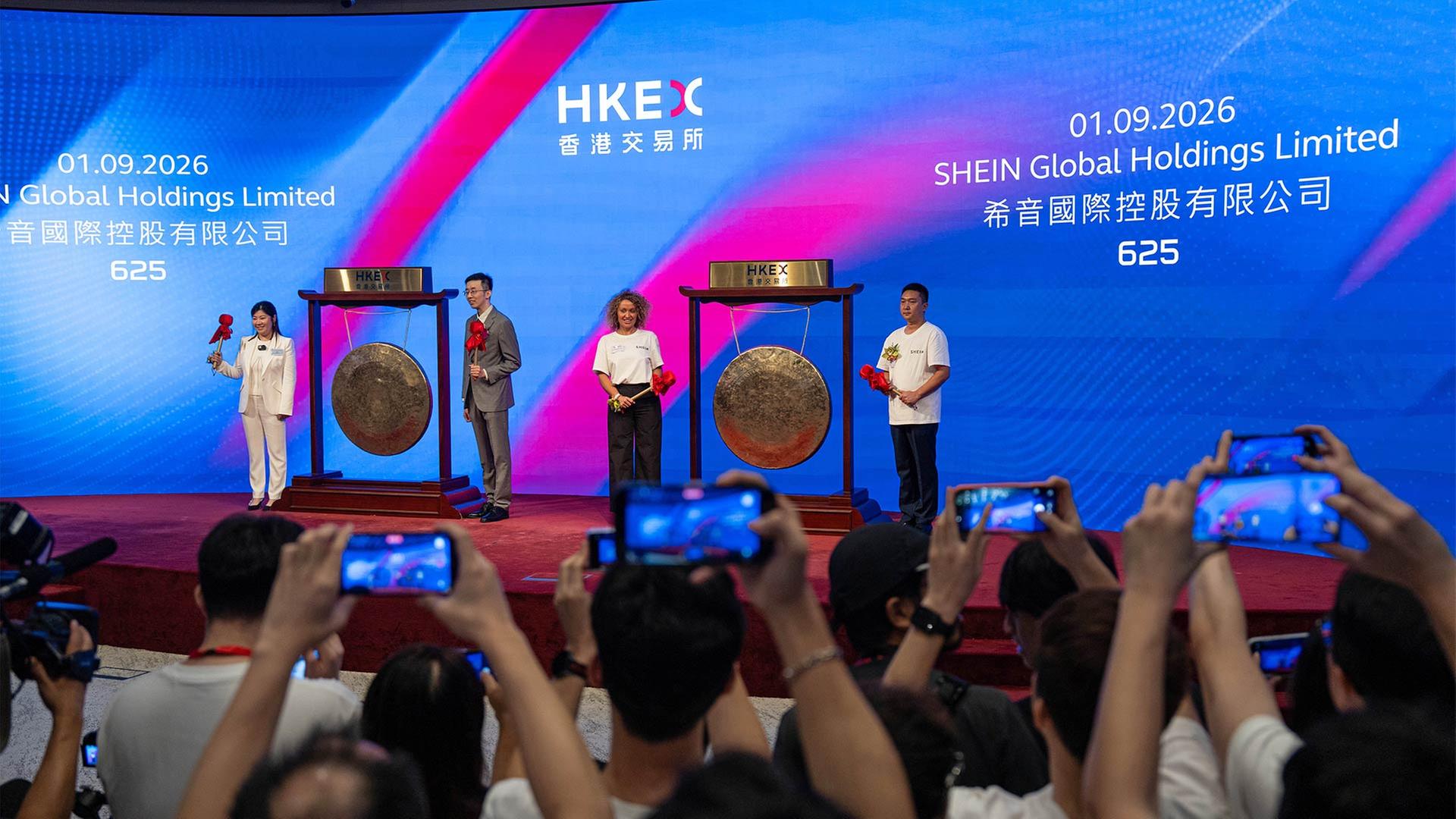Shein startet mit deutlichem Minus an Hongkonger Börse Shein startet mit deutlichem Minus an Hongkonger Börse
