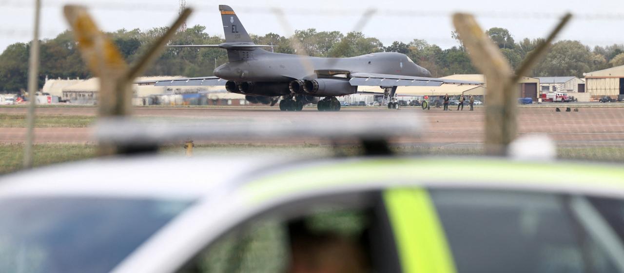 Militärstützpunkt Fairford in Großbritannien