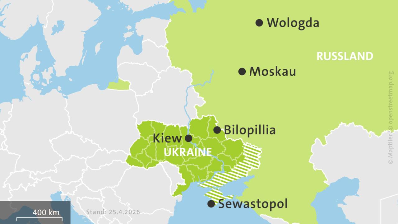 Krieg gegen die Ukraine: Gegenseitige Angriffe mit Toten und Verletzten