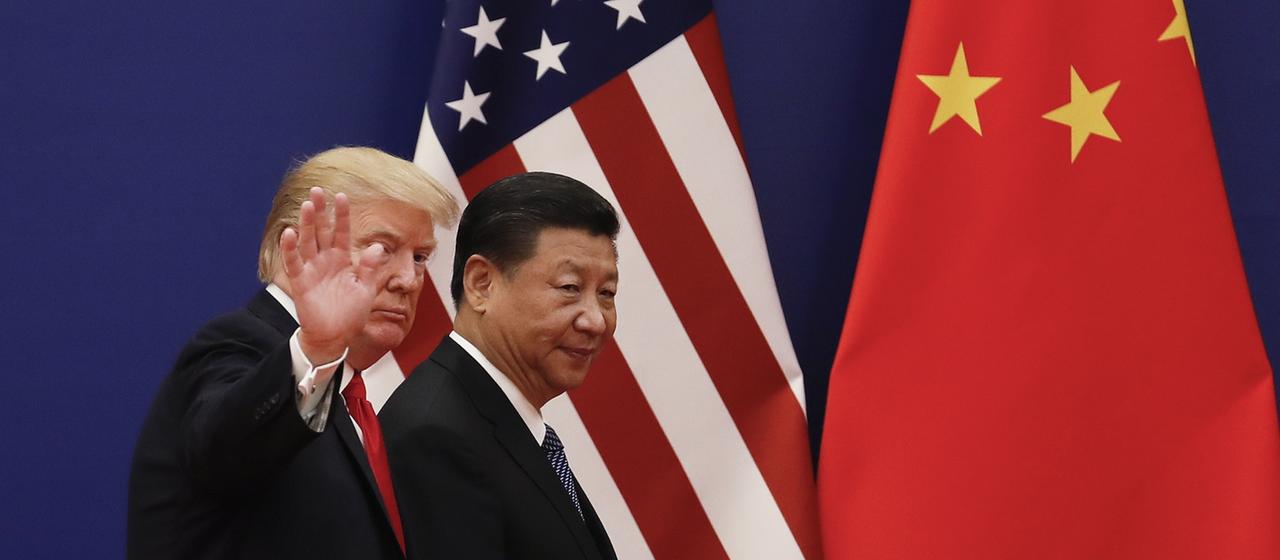 Donald Trump und Xi Jinping (Archivbild: 09.11.2017)