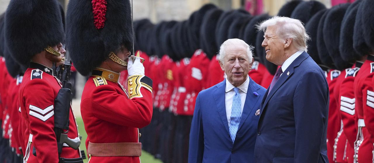 Donald Trump und König Charles