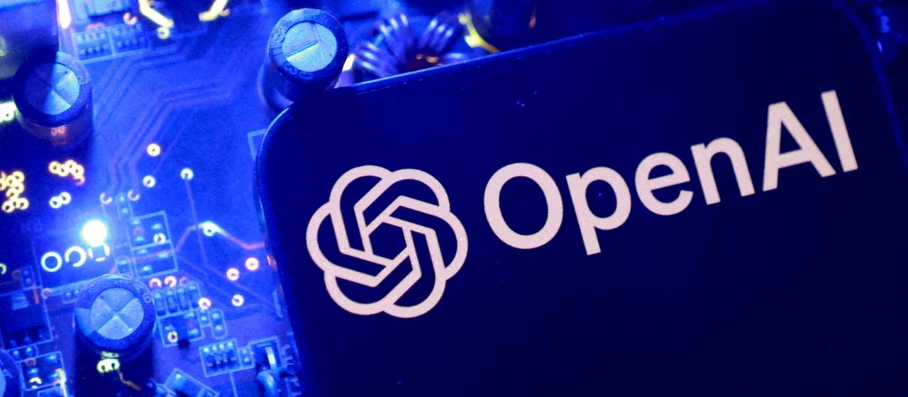 Das Logo von OpenAI