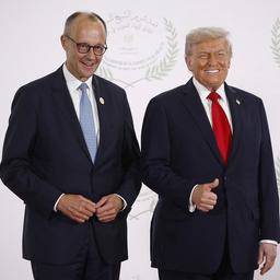 Donald Trump und Friedrich Merz