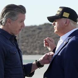 Gavin Newsom und Donald Trump