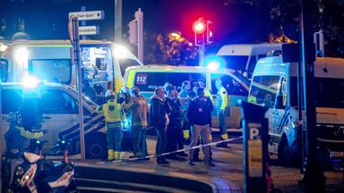 Polizisten stehen nach Schüssen mit zwei Toten in Brüssel