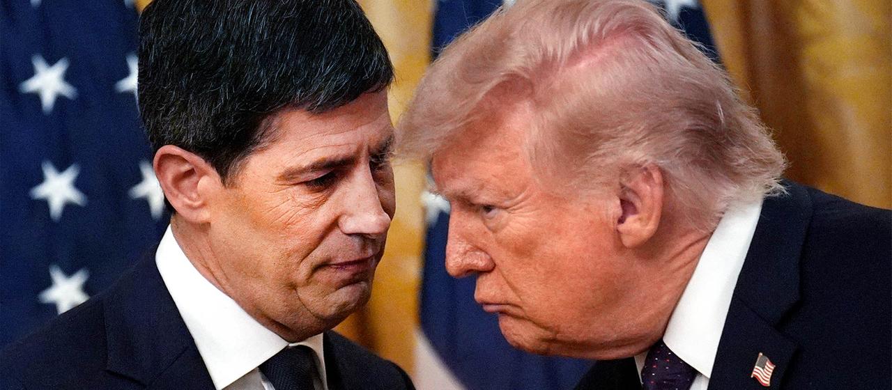 Kevin Warsh und Donald Trump