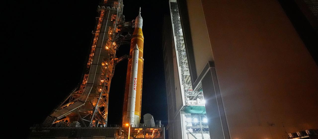 NASA Mondrakes with Orion Capsule