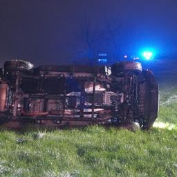 Ein verunfalltes Auto