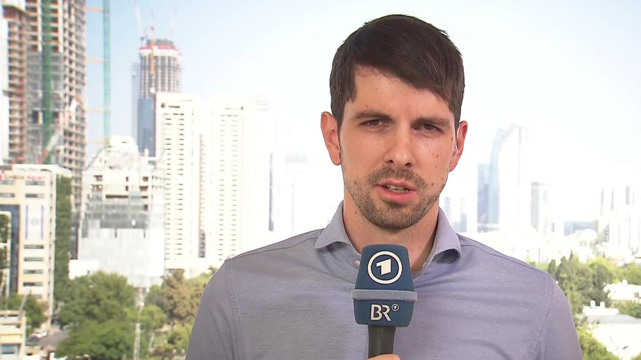 "Israel hat auch ganz konkrete Ziele außen vor gelassen", Philip Kuntscher, ARD Tel Aviv, zu Israels Angriffen im Iran | tagesschau.de