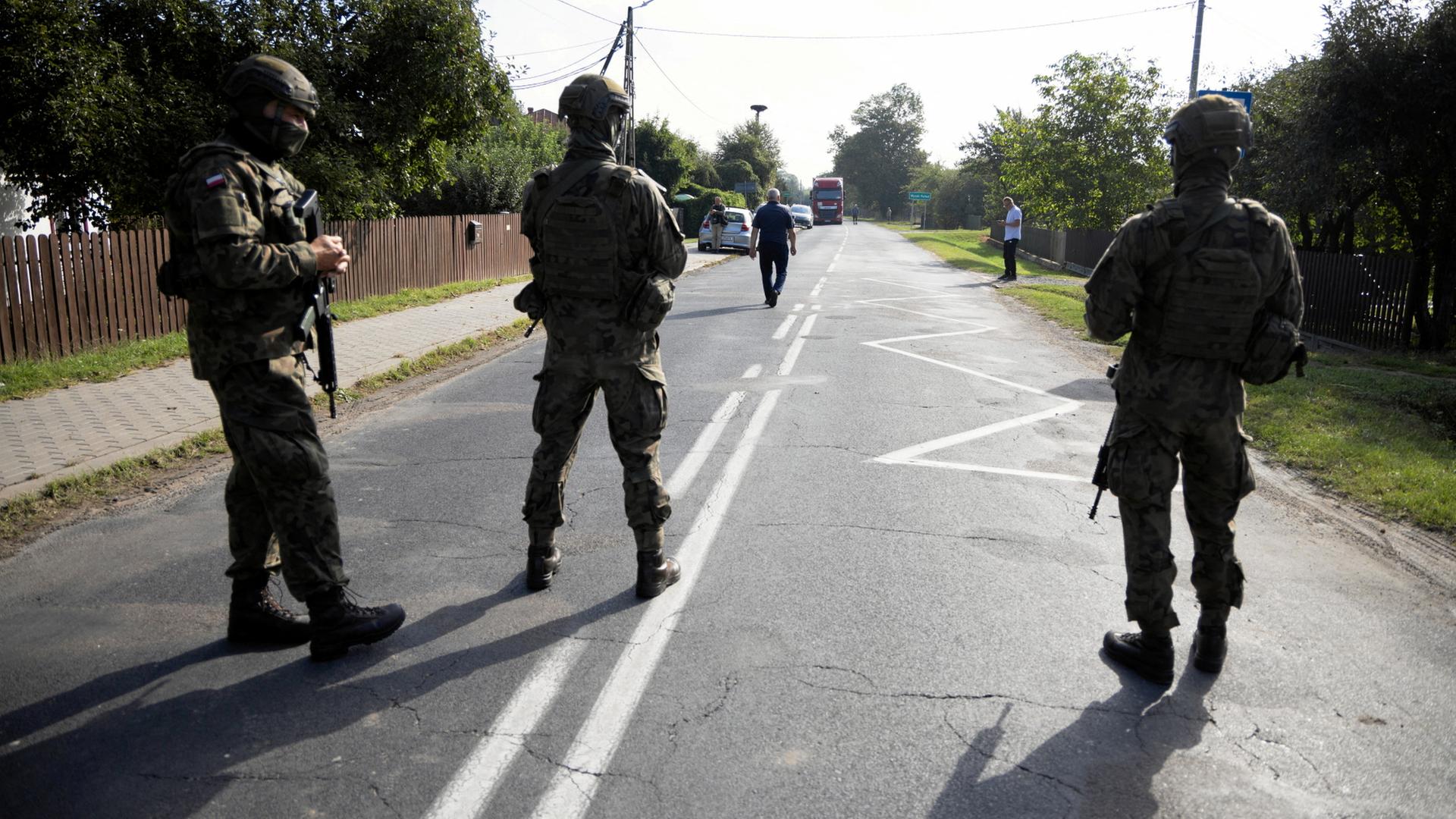 Polnische Soldaten in Wyryki | Agencja Wyborcza.pl via REUTERS