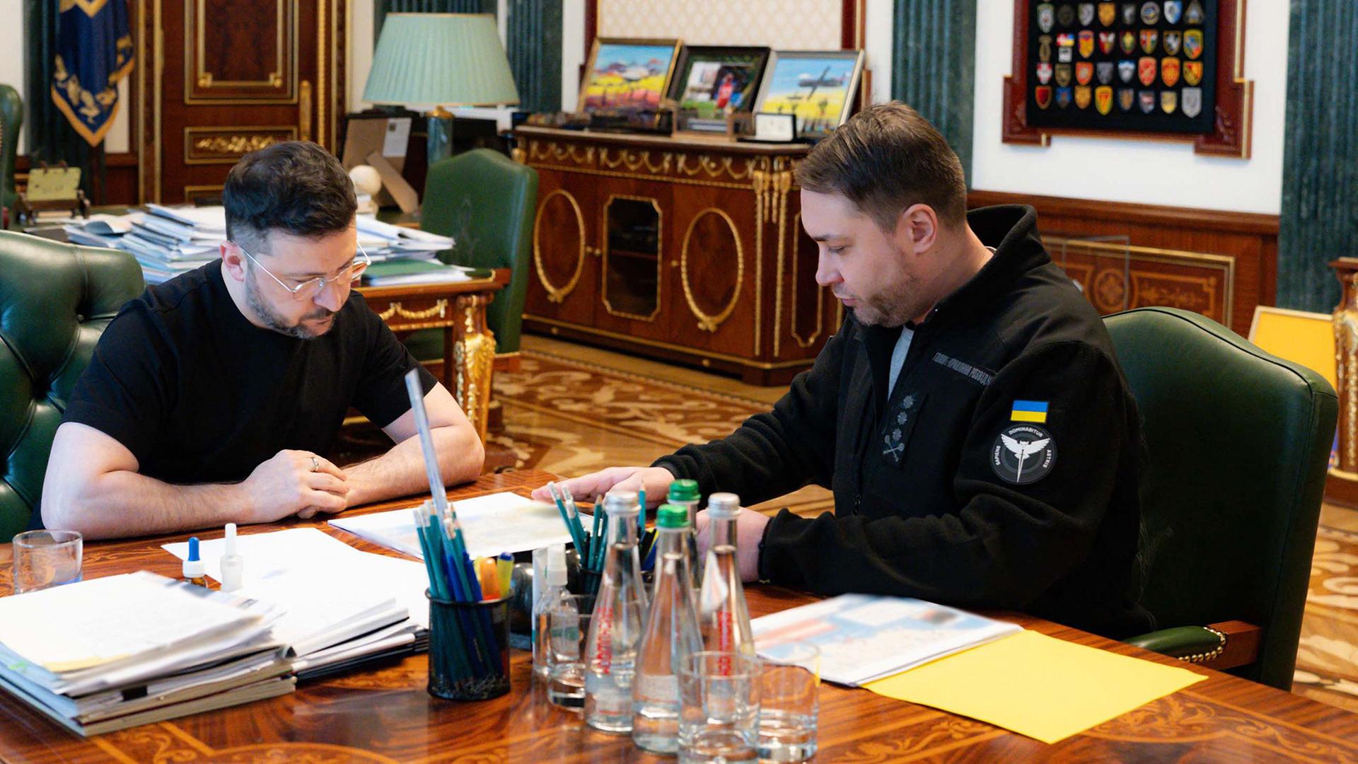 Wolodymyr Selensky und Kyrylo Budanow | AFP