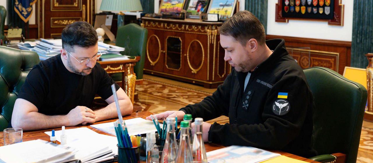 Wolodymyr Selensky und Kyrylo Budanow