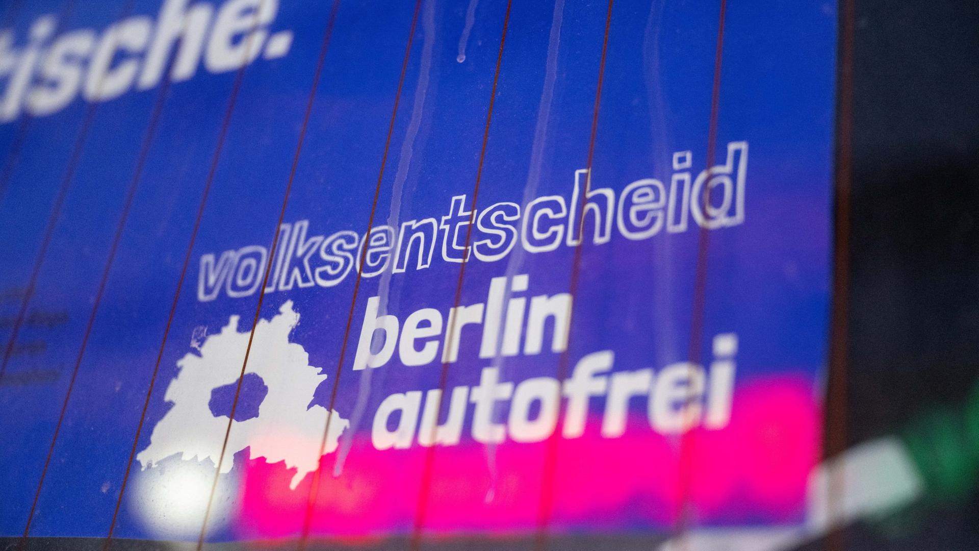 Ein Banner der Initiative 