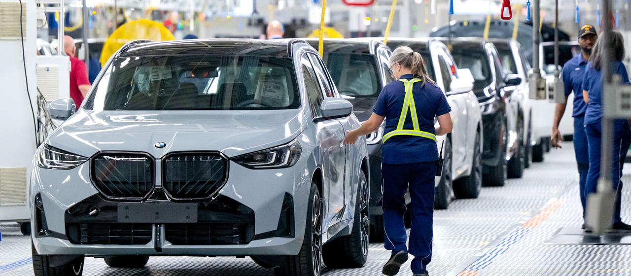 Produktion im BMW-Werk Spartanburg, USA