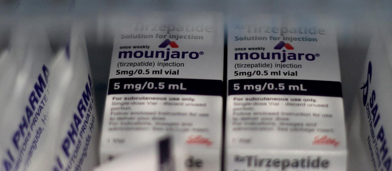 Das Diabetes-Medikament Mounjaro von Eli Lilly.